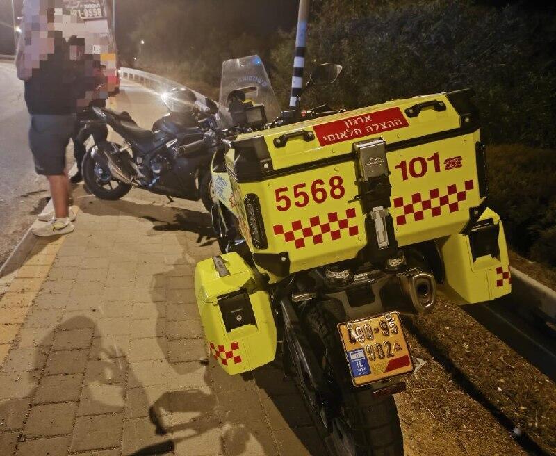 اسعاف حادث طرق