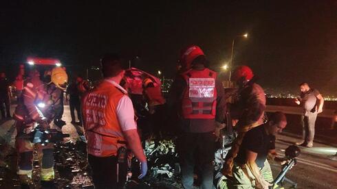 إصابتان خطيرتان وأخريان طفيفتان في حادث سير على شارع 70 قرب مفرق زفولون