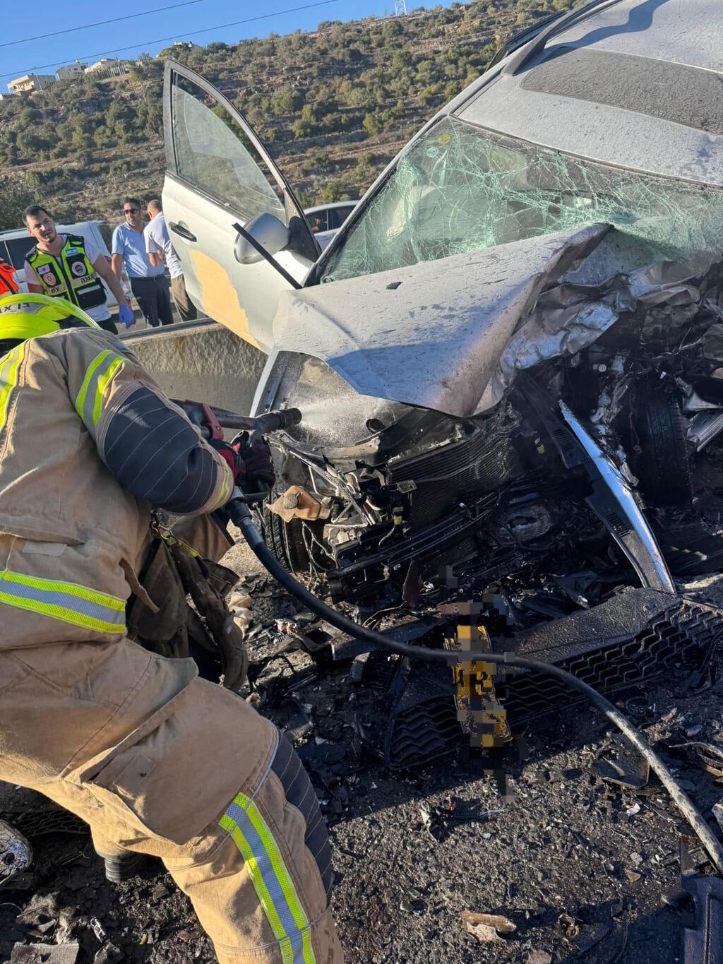 حادث على شارع 443