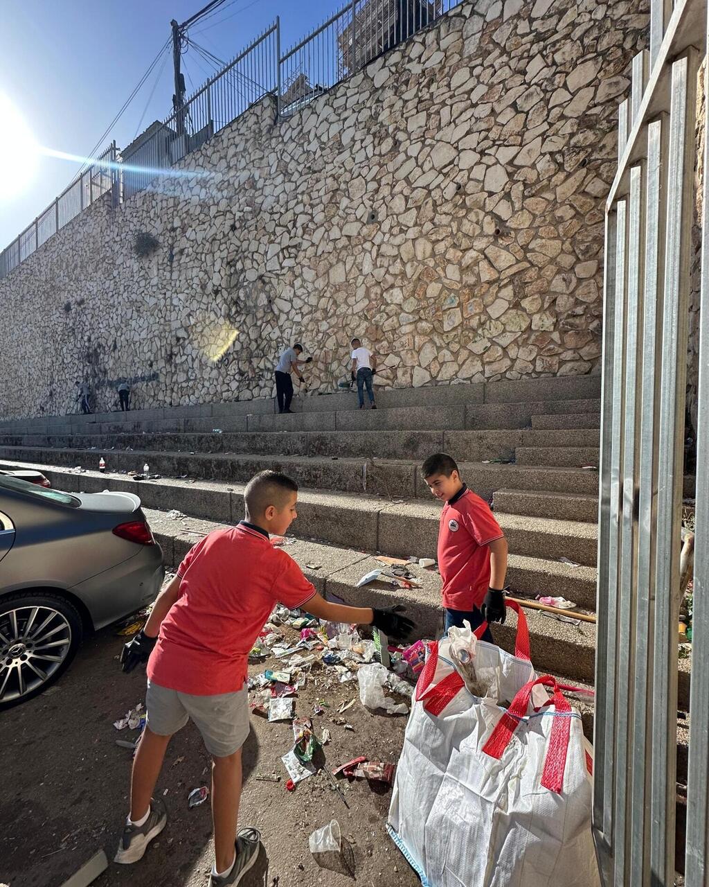 بلدية الناصرة تُطلق مبادرة للنظافة العامة 