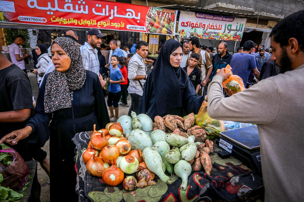 الحياة تعود إلى غزة (Flash90)  الحياة تعود إلى غزة