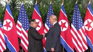 ترامب وكيم جونغ أون 