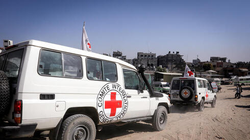 الصليب الأحمر الدولي في غزة