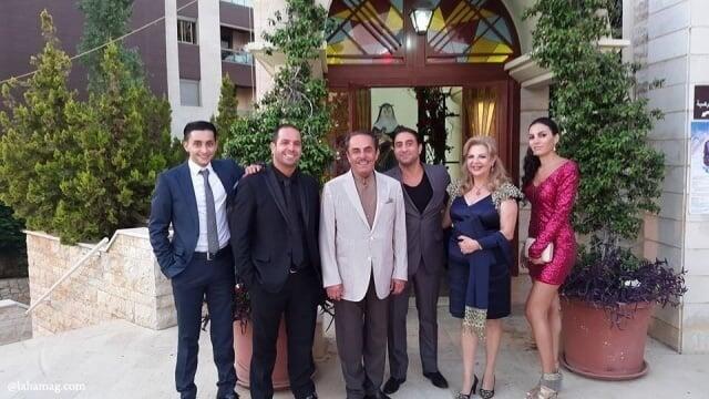 ملحم بركات مع عائلته (وفق البند 27 أ من قانون الحقوق الأدبية (2007)) ملحم بركات