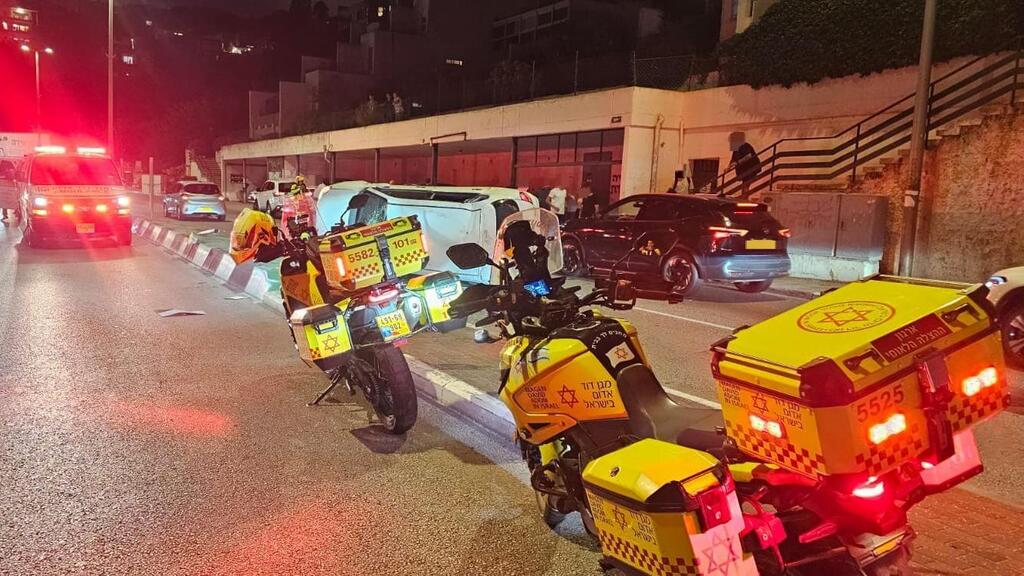 حادث طرق في حيفا