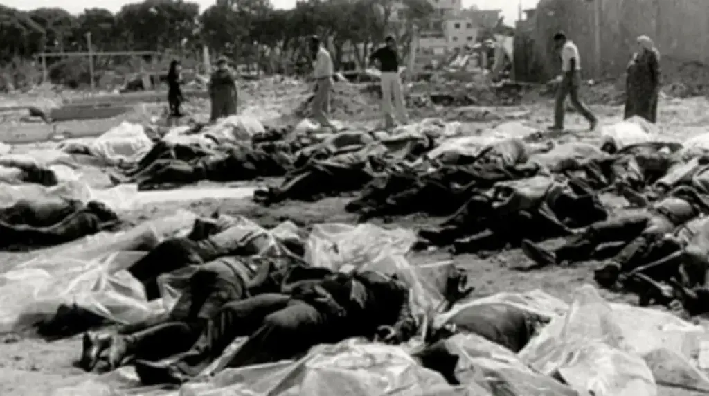 مجزرة كفر قاسم (تُستخدم هذه الصورة بموجب البند 27 أ من قانون الحقوق الأدبية (2007))  مجزرة كفر قاسم