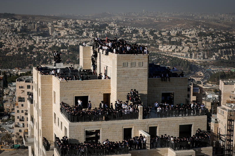 "مسيرة المليون" للحريديم (Flash90)   "مسيرة المليون" للحريديم