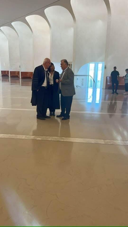 علي سلام في المحكمة (وفق البند 27 أ لقانون حقوق النشر 2007)  علي سلام في المحكمة