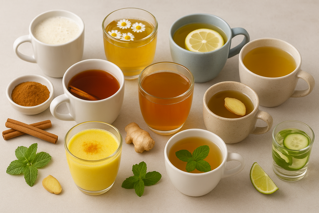 مشروبات شاي صحية ساخنة