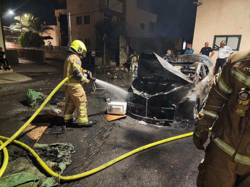 شجار في طرعان  (سلطة الإطفاء والإنقاذ)  شجار في طرعان