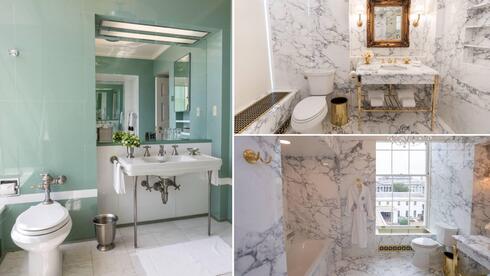 ترامب يتباهى بتجديد "حمّام لينكولن" في البيت الأبيض بالرخام والذهب