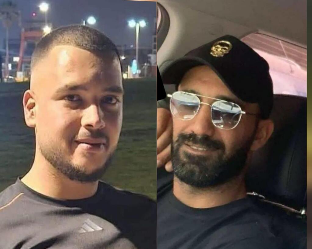 ضحيتا حادثي السير - من اليمين: سهيل سورة وعمر يحيى مجاهد