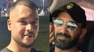 ضحيتا حادثي السير - من اليمين: سهيل سورة وعمر يحيى مجاهد