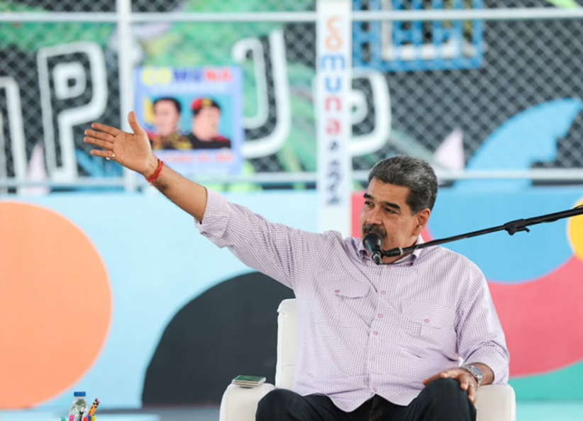 الرئيس الفنزويلي نيكولاس مادورو (موقع الرئاسة الفنزويلية) الرئيس الفنزويلي نيكولاس مادورو