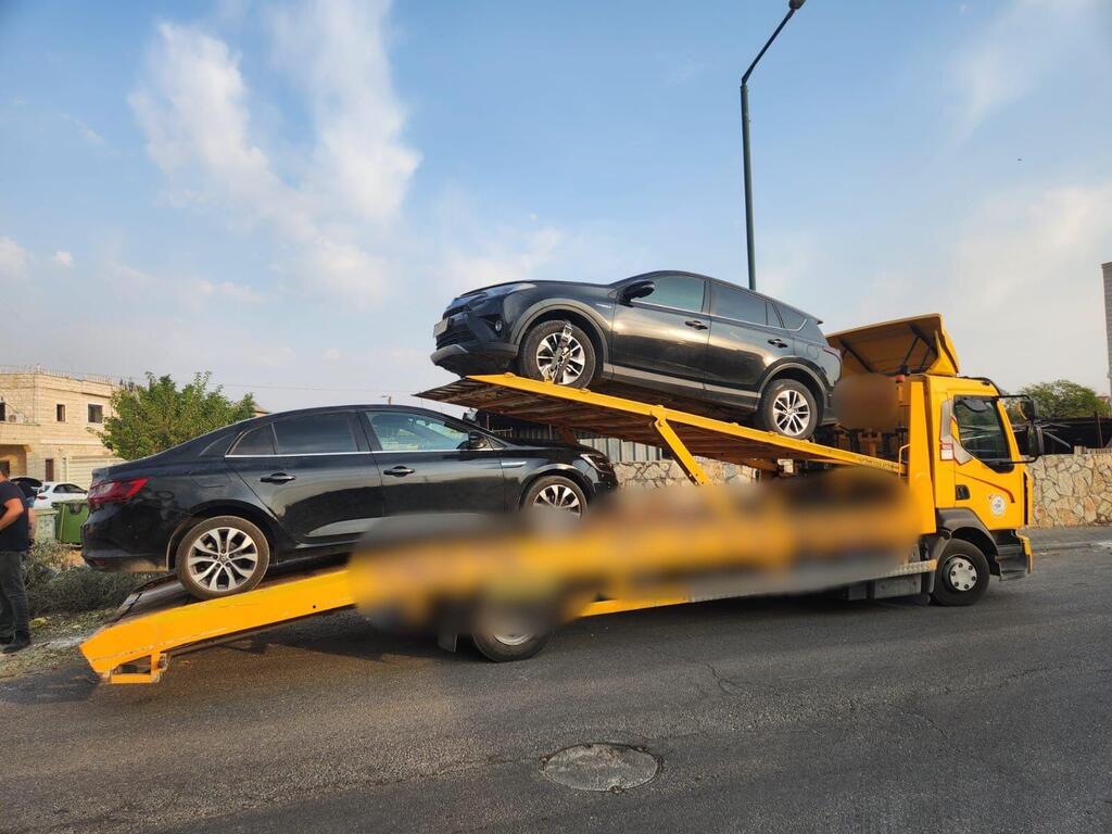 اعتقال مشتبهين من طوبا الزنغرية (شرطة إسرائيل) اعتقال مشتبهين من طوبا الزنغرية