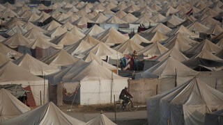 خيام النازحين في غزة