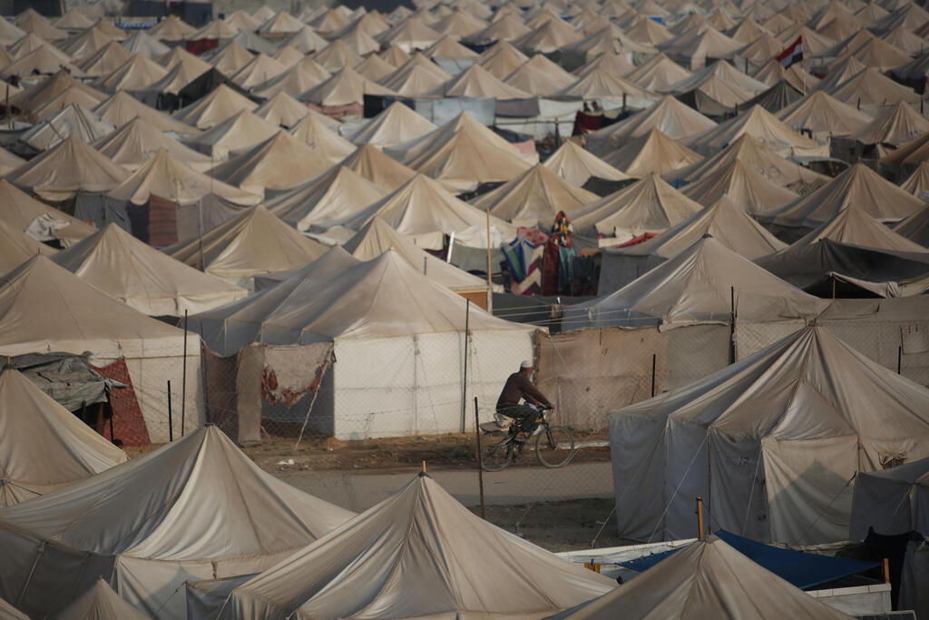 خيام النازحين في غزة