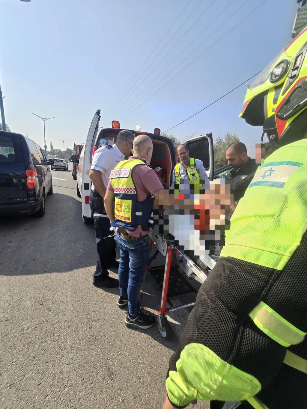 حادث طرق في اللد