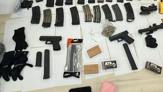 ضبط أسلحة في كفرمندا