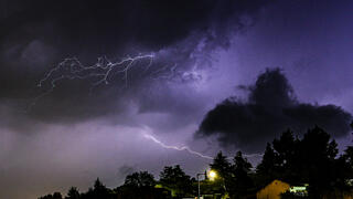 أمطار غزيرة في البلاد