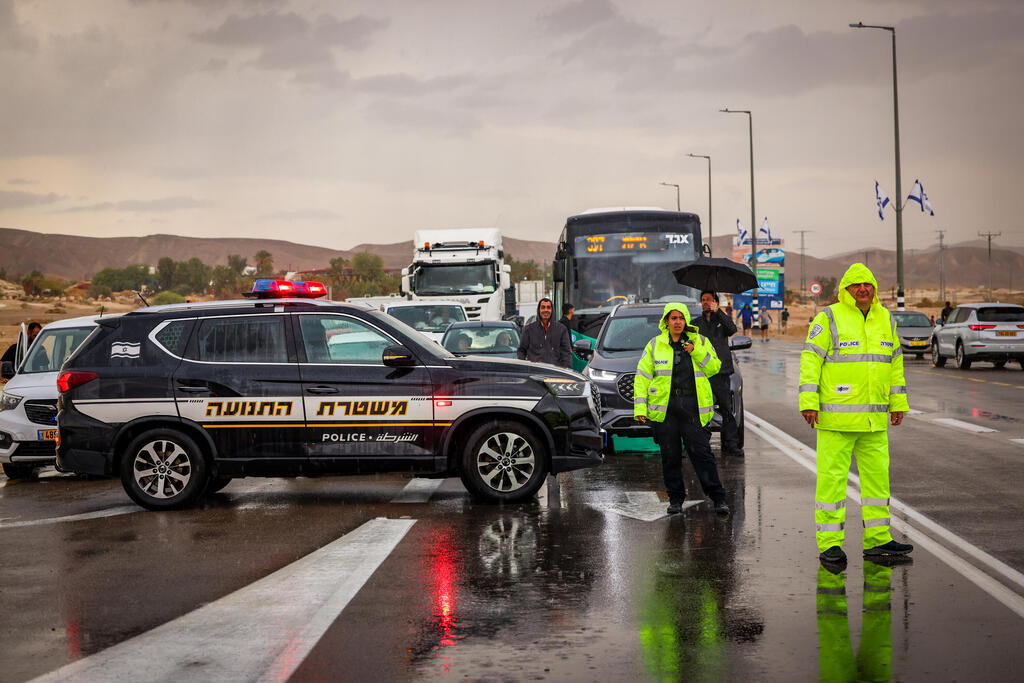 فيضانات بسبب الأمطار الغزيرة في البلاد (Flash90) أمطار غزيرة في البلاد