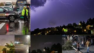 عاصفة قوية تضرب البلاد