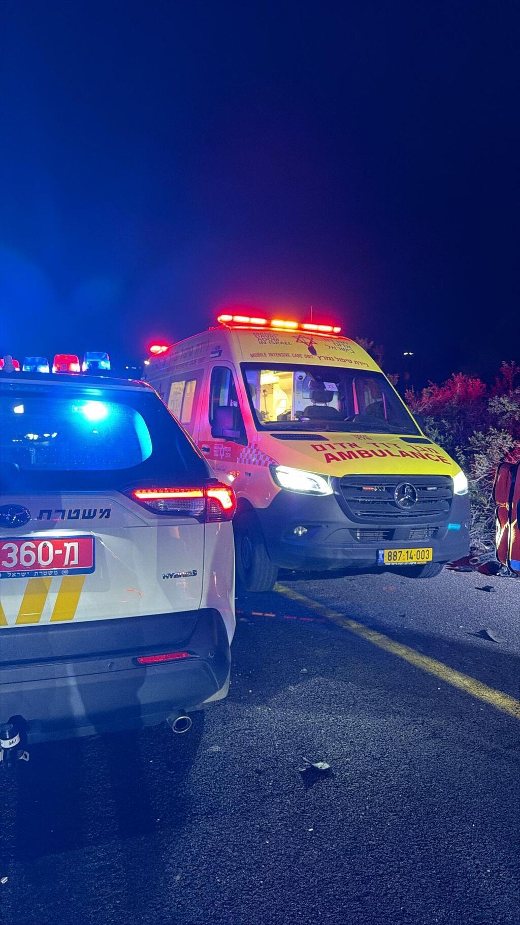 حادث طرق على شارع 70 (نجمة داوود الحمراء ) حادث طرق على شارع 70