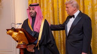 مأدبة عشاء تجمع بن سلمان مع ترامب في واشنطن