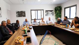 اجتماع طارئ لرؤساء المجالس العربية البدوية في بئر المكسور