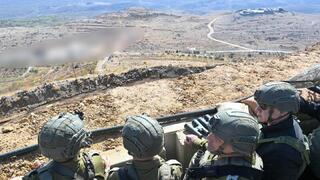 نتنياهو في الجبهة السورية