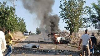 تقارير: غارة إسرائيلية تستهدف سيارة في بلدة زوطر الشرقية جنوب لبنان