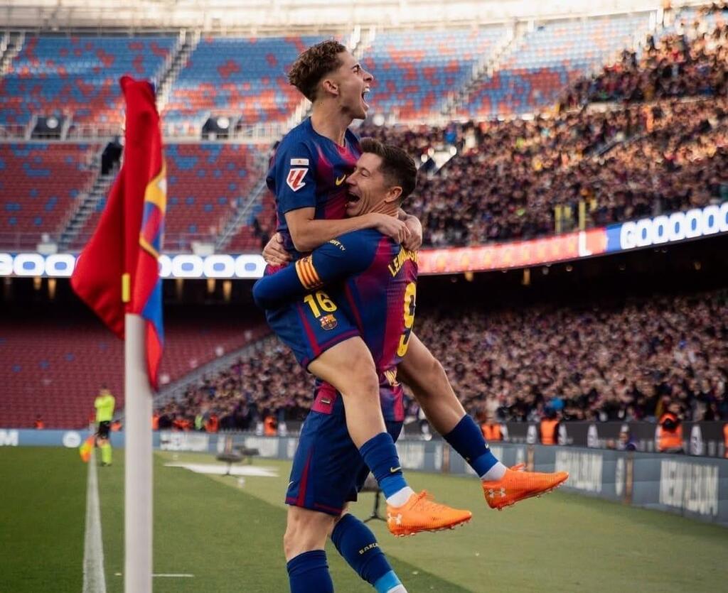 برشلونة (نادي برشلونة) برشلونة يمطر شباك بيلباو برباعية