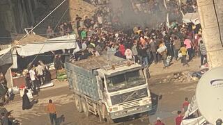 غزة: مقتل 4 في قصف مسيرة استهدف مركبة شرق مدينة غزة