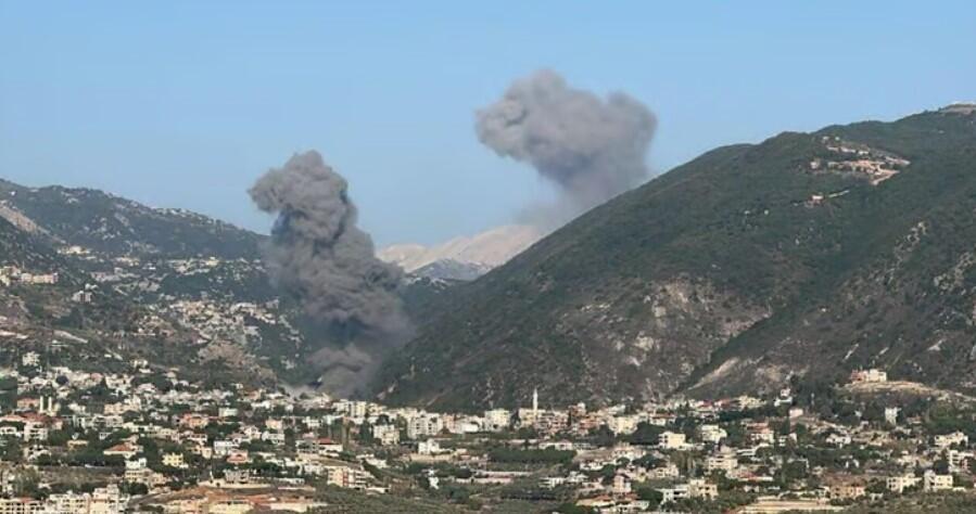 سلاح الجو الإسرائيلي يشنّ غارات مكثّفة في جنوب لبنان (وفق البند 27 أ من قانون الحقوق الأدبية (2007)) سلاح الجو الإسرائيلي يشنّ غارات مكثّفة في جنوب لبنان