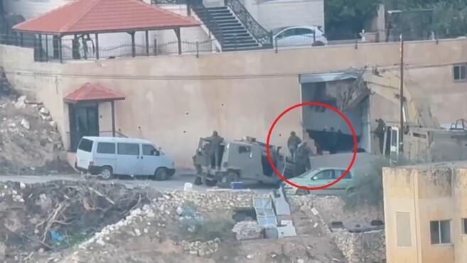 إطلاق نار على فلسطينيين في جنين