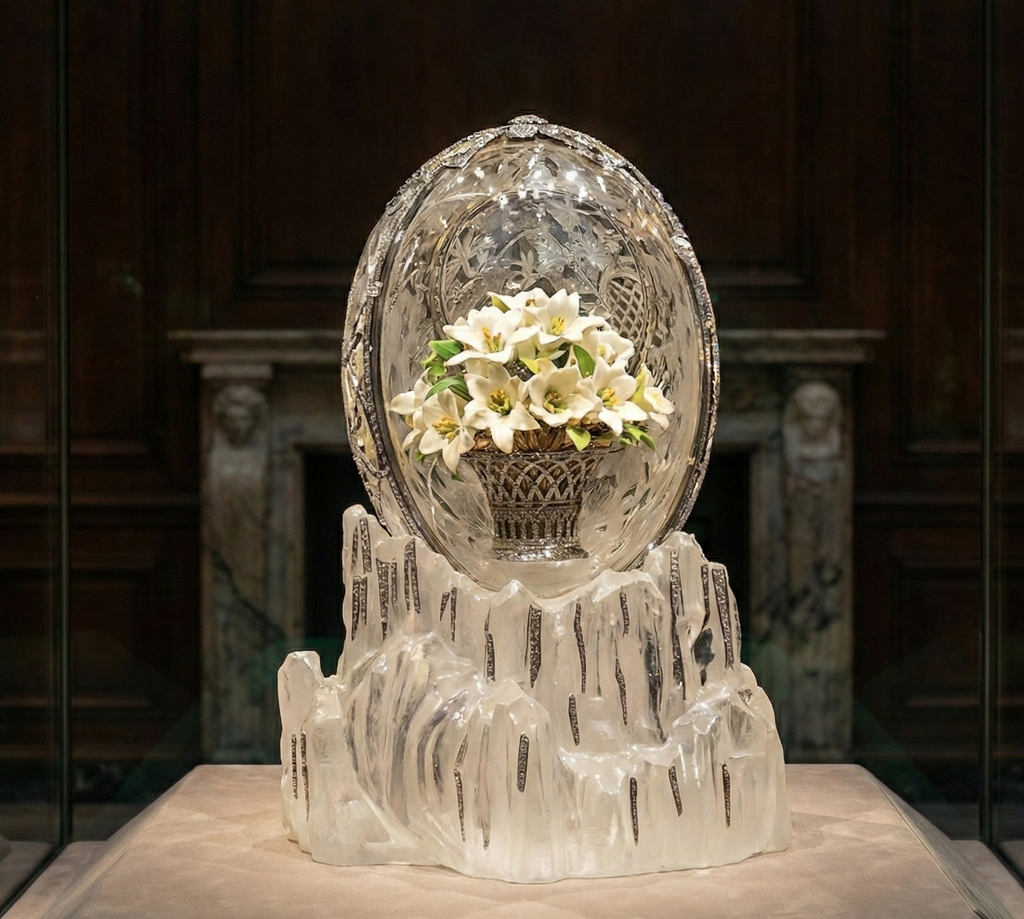 بيضة الشتاء النادرة صورة توضيحية (Gemini) بيضة الشتاء النادرة صورة توضيحية