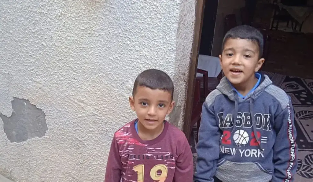 الشقيقان فادي تامر أبو عاصي وجمعة تامر أبو عاصي