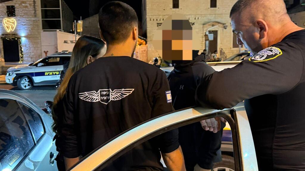 حملة أمنيّة واسعة في حيفا (تصوير: بلدية حيفا) حملة أمنيّة واسعة في حيفا