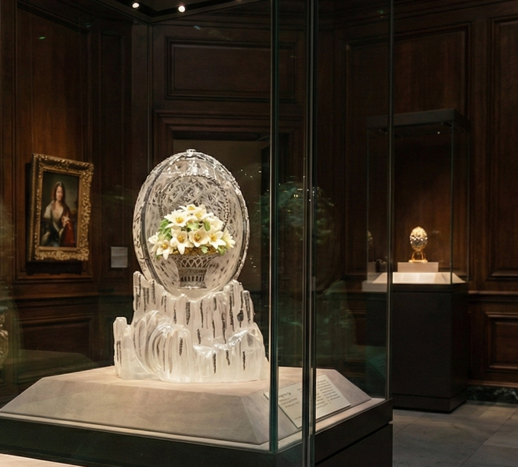 بيضة الشتاء النادرة صورة توضيحية (Gemini) بيضة الشتاء النادرة صورة توضيحية