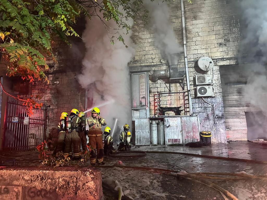 انفجار داخل ورشة سيارات في القدس 