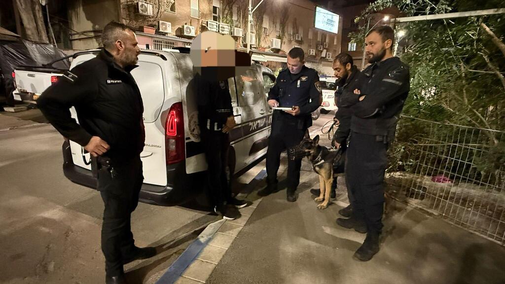 حملة أمنيّة واسعة في حيفا (تصوير: بلدية حيفا) حملة أمنيّة واسعة في حيفا