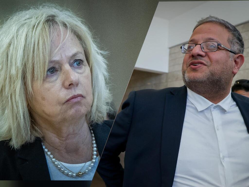 المستشارة القضائية ضد بن غفير (flash90) المستشارة القضائية ضد بن غفير