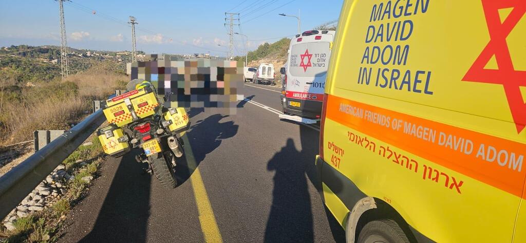 علمية طعن قرب القدس (نجمة داوود الحمراء) علمية طعن قرب القدس