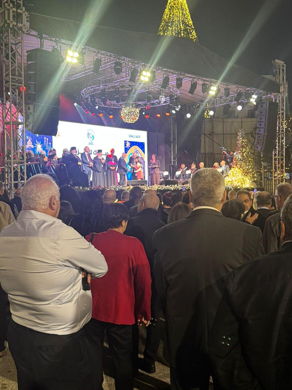 اضاءة الشجرة الناصرة (راديو الناس) اضاءة الشجرة الناصرة