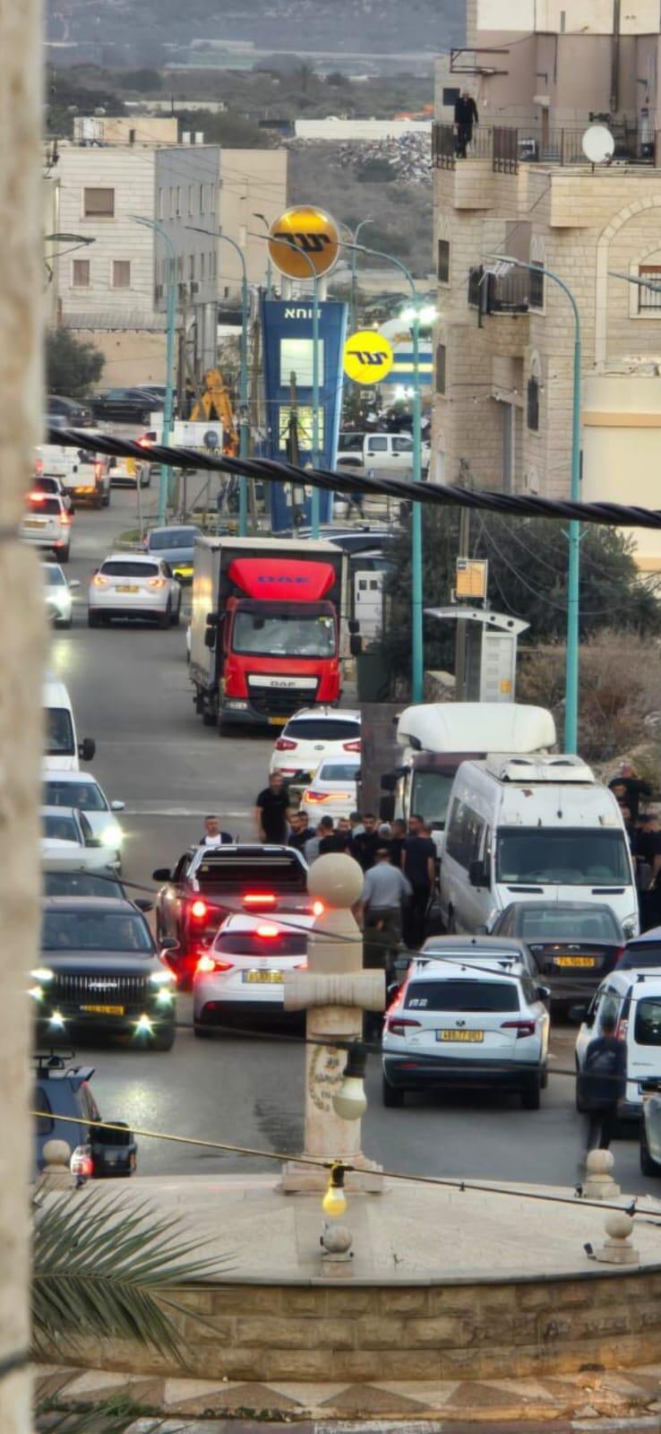 سخنين إطلاق نار