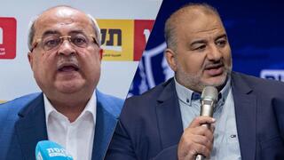 منصور عباس وأحمد الطيبي