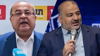 منصور عباس وأحمد الطيبي