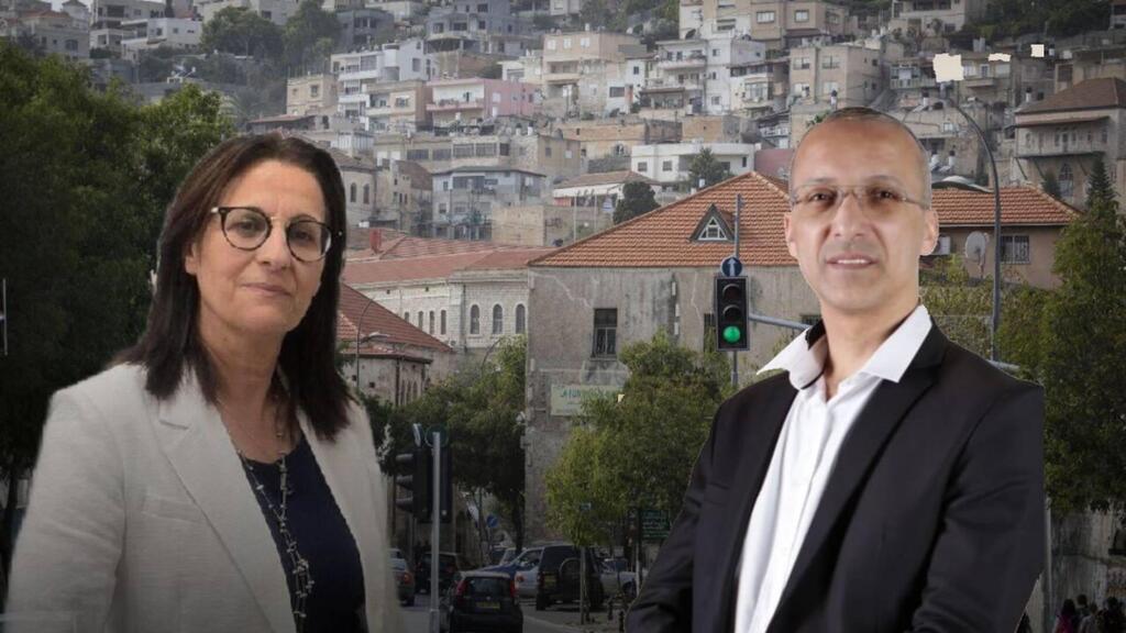 من اليمين: هاني نجم ناهدة منصور