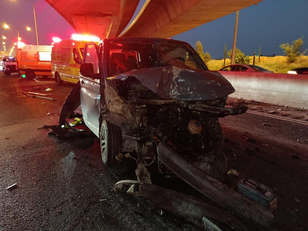 حادث طرق قاتل على شارع 6 (نجمة داوود الحمراء ) حادث طرق قاتل على شارع 6