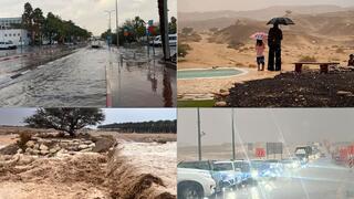 أحوال جوية عاصفة وسيول في الجنوب